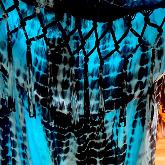 Beach by Exist Tie Dye Summer Dress size XL - Picture 3 of 9